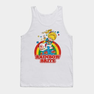 Rainbow Brite // Vintage Colorful Design Tank Top